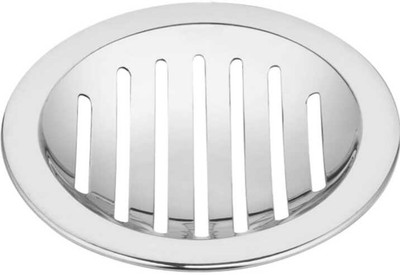 UNIKITCH Floor Stainless Steel Push Down Strainer(12.7 cm Set of 2)