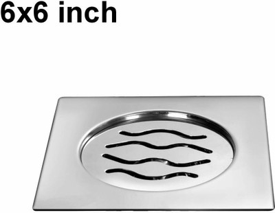 Sanjay Chilly Floor Stainless Steel Push Down Strainer(15.3 cm Set of 1)