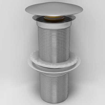 PESCA Basin Brass Pop-Up Strainer(3.2 cm Set of 1)