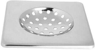 Viking Floor Stainless Steel Push Down Strainer(7.5 cm Set of 1)