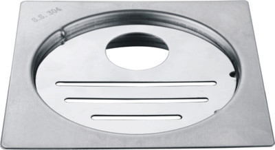 Coats Floor Stainless Steel Push Down Strainer(10 cm Set of 1)