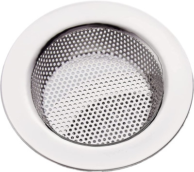 Zeinwap Kitchen Sink Stainless Steel Push Down Strainer(8 cm Set of 1)