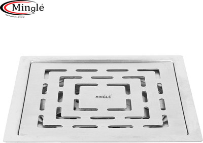 Mingle Floor Stainless Steel Pop-Up Strainer(12.5 cm Set of 1)