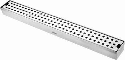 RUHE Floor Stainless Steel Push Down Strainer(4 cm Set of 1)