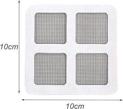 VERPHX Bathroom Sink Plastic Push Down Strainer(10 cm Set of 10)