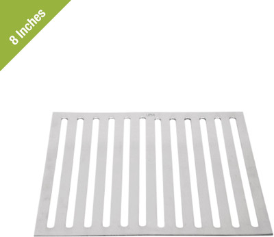 Lipka Floor Stainless Steel Push Down Strainer(20 cm Set of 1)