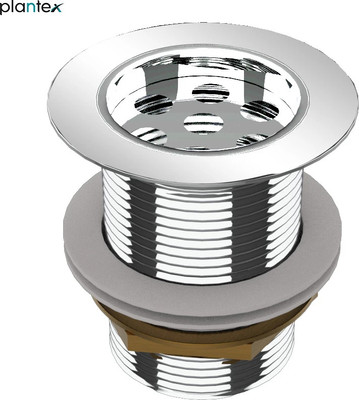 Plantex Basin Stainless Steel Push Down Strainer(4 cm Set of 1)