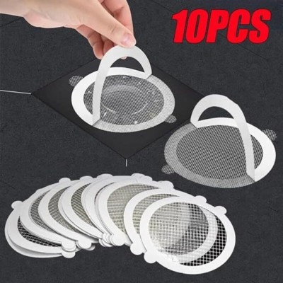 Pamidhar Kitchen Sink Plastic Pop-Up Strainer(0.9 cm Set of 10)