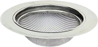 JivanProducts Kitchen Sink Stainless Steel Push Down Strainer(10.5 cm Set of 1)
