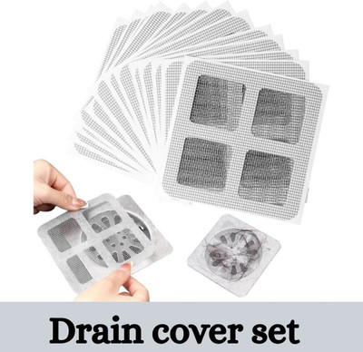 Tirupati Enterprises Floor Stainless Steel Pop-Up Strainer(10 cm Set of 10)