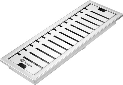 InBath Floor, Bathroom Sink Stainless Steel Push Down Strainer(30.5 cm Set of 1)