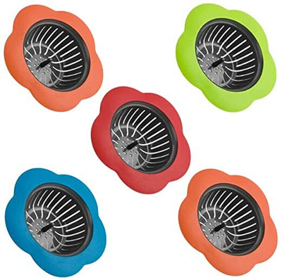 SHFTI Kitchen Sink, Bathroom Sink Plastic Pop-Up Strainer(4.5 cm Set of 5)