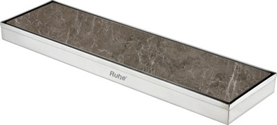 RUHE Floor Stainless Steel Push Down Strainer(60 cm Set of 1)