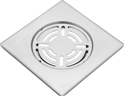 Morzze Floor Stainless Steel Push Down Strainer(9 cm Set of 1)