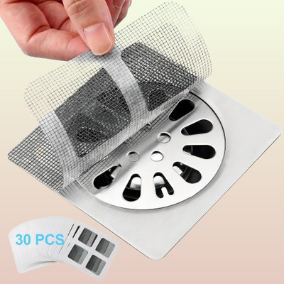 Fluyra Basin, Kitchen Sink, Bathroom Sink, Bathtub, Floor Plastic Push Down Strainer(10 cm Set of 30)