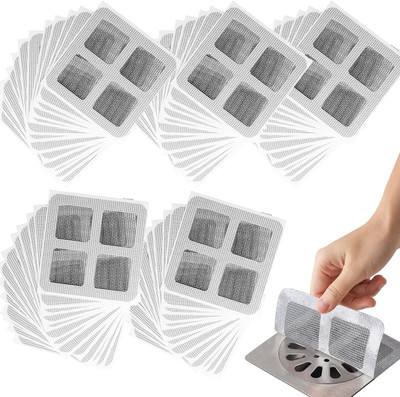 LIJIE Bathtub Ductile Iron Push Down Strainer(10 cm Set of 50)