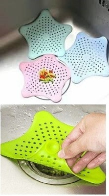 Mystte Kitchen Sink Plastic Pop-Up Strainer(2 cm Set of 6)