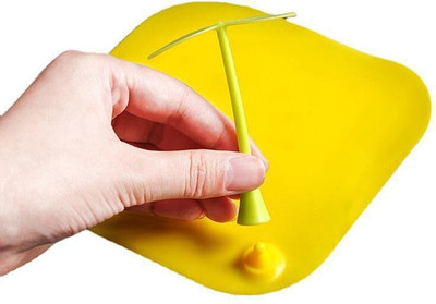 9Up Basin Plastic Push Down Strainer(12 cm Set of 3)