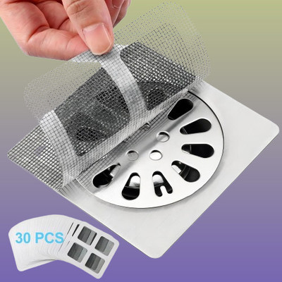 juggaris Basin, Kitchen Sink, Bathroom Sink, Bathtub, Floor Plastic Push Down Strainer(10 cm Set of 30)