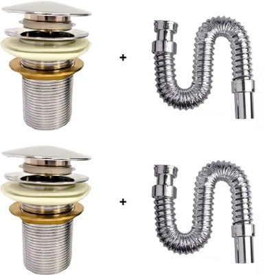 Prestige Basin Stainless Steel Pop-Up Strainer(10 cm Set of 2)