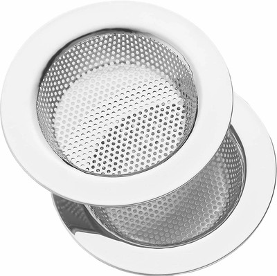MobFest Kitchen Sink Stainless Steel Pop-Up Strainer(11.5 cm Set of 2)