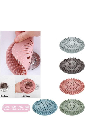 Gree9 Store Bathroom Sink Plastic Pop-Up Strainer(4 cm Set of 5)