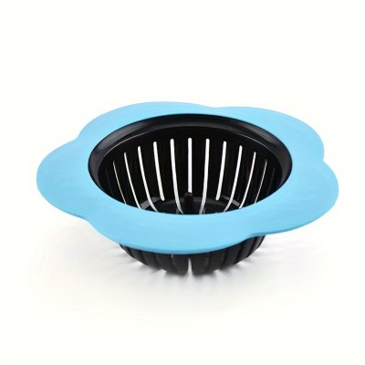 KitchEase Kitchen Sink Plastic Push Down Strainer(11 cm Set of 1)