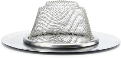 Giffy Kitchen Sink, Basin Stainless Steel Push Down Strainer(11.5 cm Set of 1)