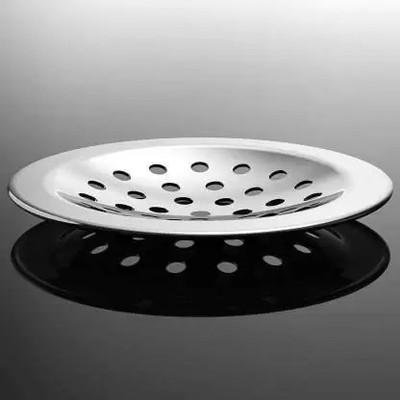 Ramya Floor Stainless Steel Push Down Strainer(12.7 cm Set of 1)