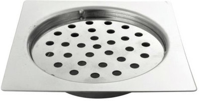 Viking Floor Stainless Steel Push Down Strainer(10 cm Set of 1)