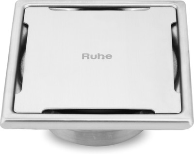RUHE Floor Stainless Steel Push Down Strainer(11 cm Set of 1)