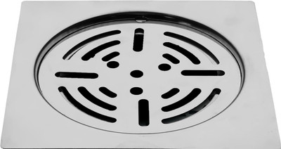 Fossa Floor Stainless Steel Push Down Strainer(12.7 cm Set of 1)