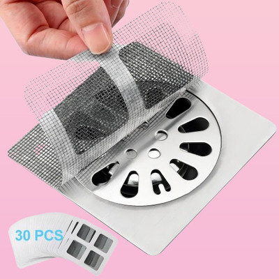 Flurona Basin, Kitchen Sink, Bathroom Sink, Bathtub, Floor Plastic Push Down Strainer(10 cm Set of 30)