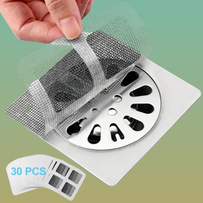 juggaris Basin, Kitchen Sink, Bathroom Sink, Bathtub, Floor Plastic Push Down Strainer(10 cm Set of 30)