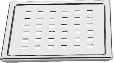 KAMAL Floor Stainless Steel Push Down Strainer(13 cm Set of 1)