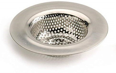 Giffy Kitchen Sink, Basin Stainless Steel Push Down Strainer(11.5 cm Set of 1)