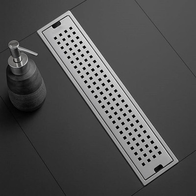 SMT Floor, Bathroom Sink Stainless Steel Push Down Strainer(61 cm Set of 1)