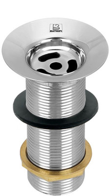 BATHIFI Basin Brass Push Down Strainer(3.17 cm Set of 1)