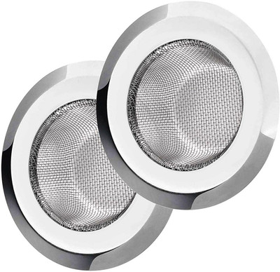 MobFest Kitchen Sink Stainless Steel Pop-Up Strainer(11.5 cm Set of 2)