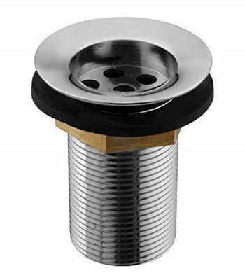 CLIBO Kitchen Sink Stainless Steel Push Down Strainer(3.5 cm Set of 1)