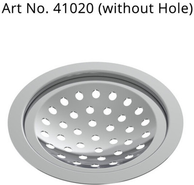 Viking Floor Brass Push Down Strainer(12.5 cm Set of 2)