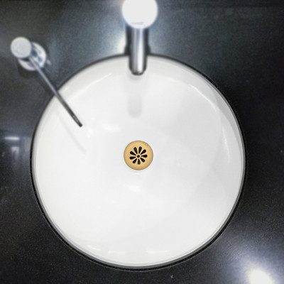 D&B BATHWARE Basin Brass, Plastic Pop-Up Strainer(5 cm Set of 1)