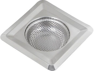 SSCUA Kitchen Sink, Basin Stainless Steel Push Down Strainer(11 cm Set of 1)