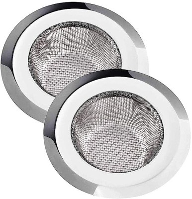 Swilco Kitchen Sink Stainless Steel Push Down Strainer(11 cm Set of 2)