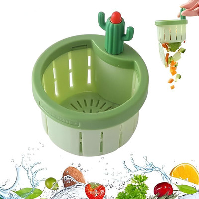 Nurmantras Kitchen Sink Plastic Push Down Strainer(6 cm Set of 1)