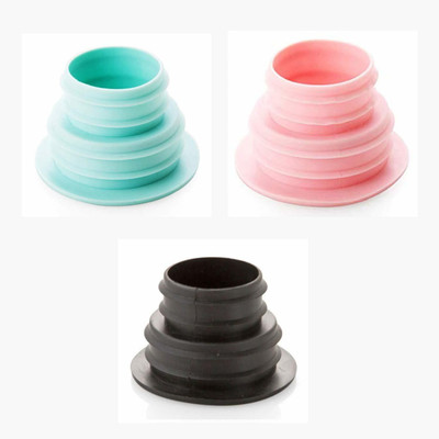 olwick Bathroom Sink Plastic Push Down Strainer(6 cm Set of 3)