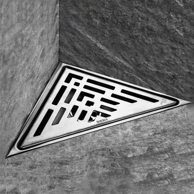 PIXAFLO Floor Stainless Steel Push Down Strainer(4 cm Set of 1)