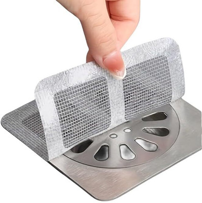 Coozico Bathroom Sink Plastic Push Down Strainer(10 cm Set of 10)