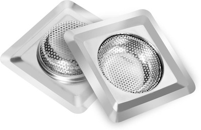MobFest Kitchen Sink Stainless Steel Push Down Strainer(11.5 cm Set of 1)