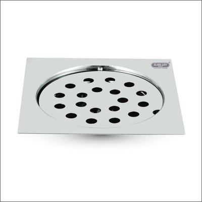 Sanjay Chilly Floor Stainless Steel Push Down Strainer(7.6 cm Set of 1)